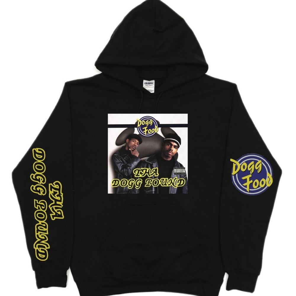 The Dogg Pound Dogg Food Hoodie S-5XL New Snoop Dogg x Daz x Kurupt x Nate Dogg